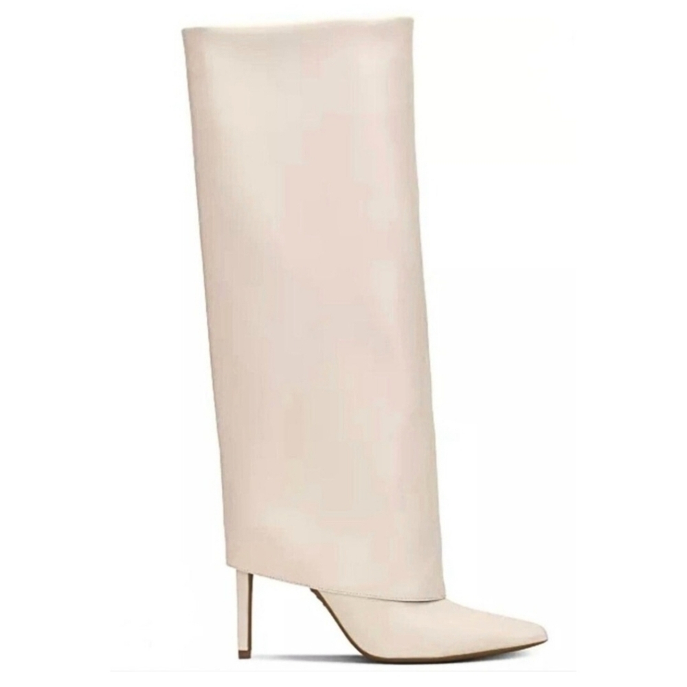 Skylar Fold Over Cuffed Knee High Boots By MACY'S I.N.C. International Concepts